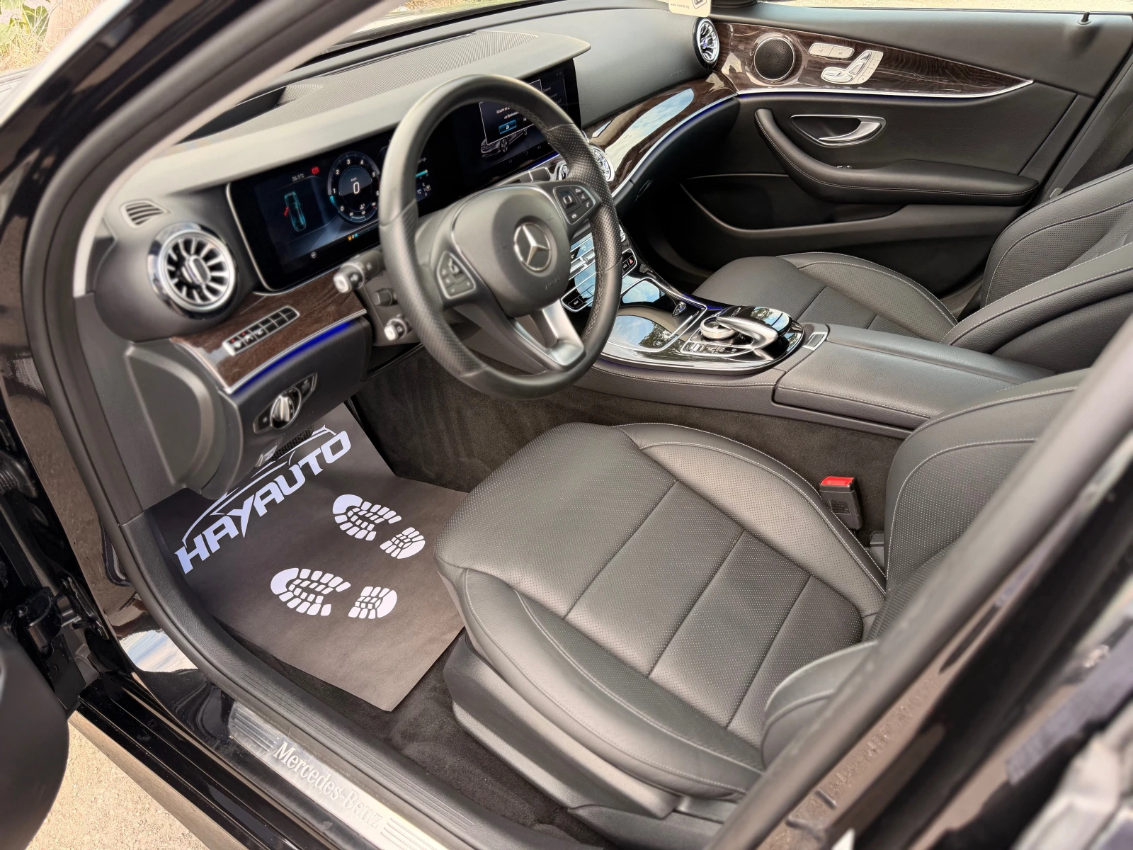 Mercedes-Benz E 350 d= BRABUS= HUD= DISTRONIC= KEYLESS= SOFT CLOSE= 36, снимка 9 - Автомобили и джипове - 55315999
