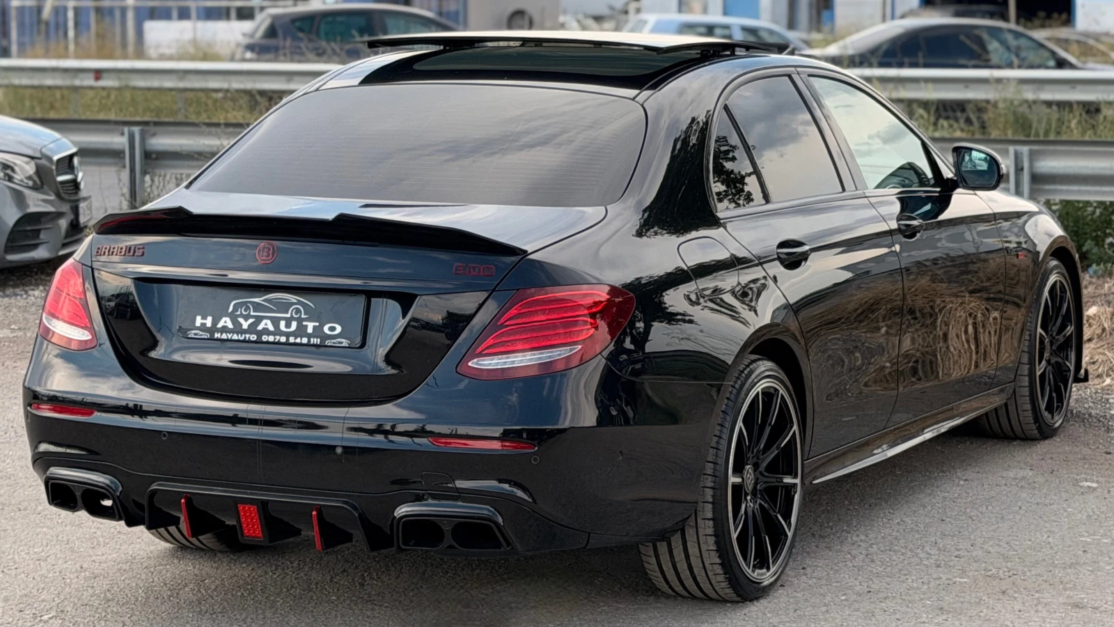 Mercedes-Benz E 350 d= BRABUS= HUD= DISTRONIC= KEYLESS= SOFT CLOSE= 36, снимка 5 - Автомобили и джипове - 55315999