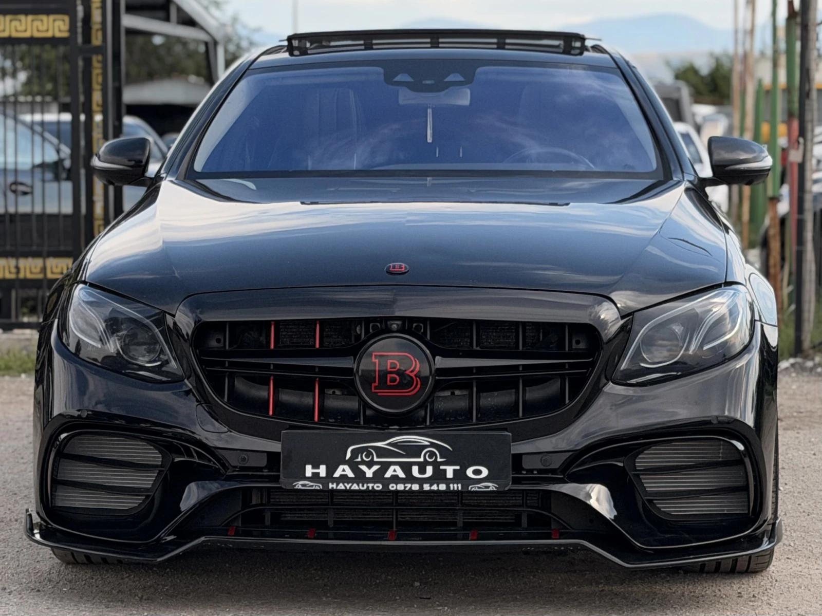 Mercedes-Benz E 350 d= BRABUS= HUD= DISTRONIC= KEYLESS= SOFT CLOSE= 36