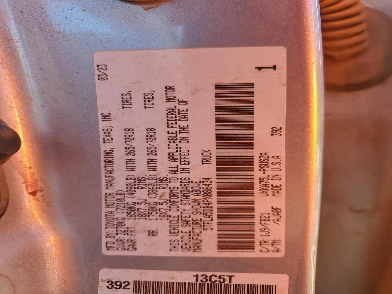 Toyota Tundra 3.4l Crewmax Sr, снимка 12 - Автомобили и джипове - 54323617