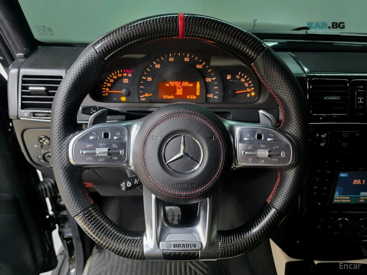 Mercedes-Benz G 500 BRABUS-PACKAGE* V8* ПОДГРЕВ* ШИБИДАХ* , снимка 9 - Автомобили и джипове - 55835453