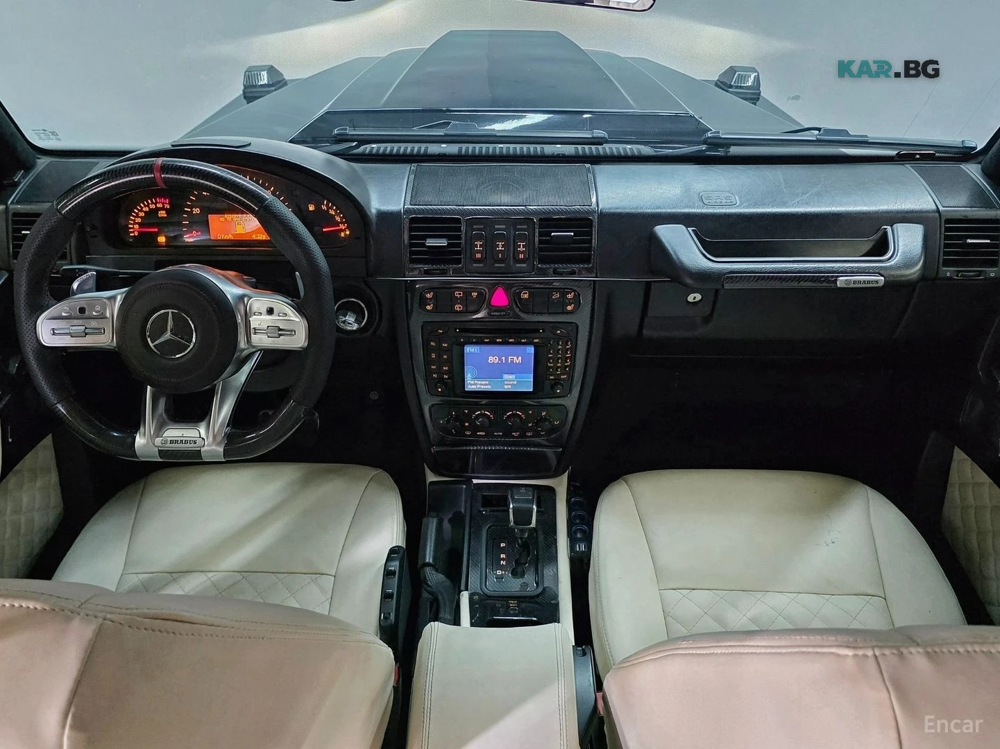 Mercedes-Benz G 500 BRABUS-PACKAGE* V8* ПОДГРЕВ* ШИБИДАХ* , снимка 10 - Автомобили и джипове - 55835453