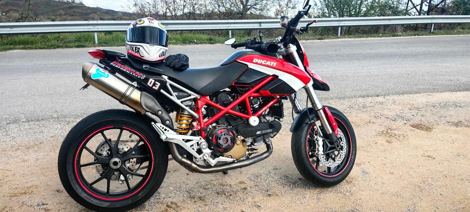 Ducati Hypermotard  1100 S EVO, снимка 10 - Мотоциклети и мототехника - 55040786