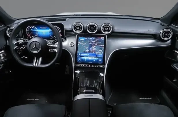 Mercedes-Benz C 300 е 4Matic = AMG Line = Premium Plus Гаранция, снимка 6 - Автомобили и джипове - 53590917