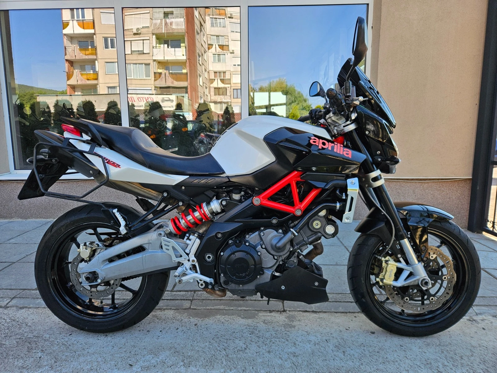 Aprilia Shiver 750ie, 35kw., кат.А2, 06.2014г., Face! - изображение 2