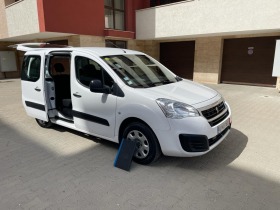 Peugeot Partner + рампа за хора с увреждания 5+1 места, снимка 2 - Автомобили и джипове - 44989702