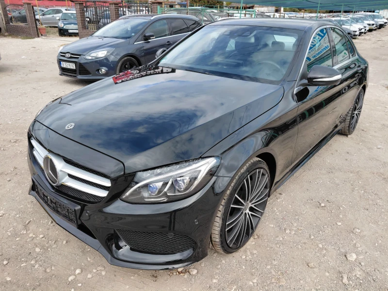 Mercedes-Benz C 200 AMG Distronic Android Euro-6, снимка 3 - Автомобили и джипове - 51919006
