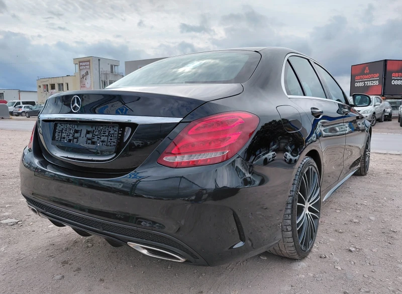 Mercedes-Benz C 200 AMG Distronic Android Euro-6, снимка 6 - Автомобили и джипове - 51919006