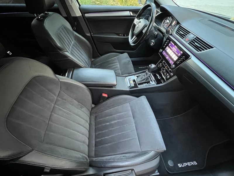 Skoda Superb 2.0 TDI EDITION PANORAMA ALCANTARA, снимка 9 - Автомобили и джипове - 52659354
