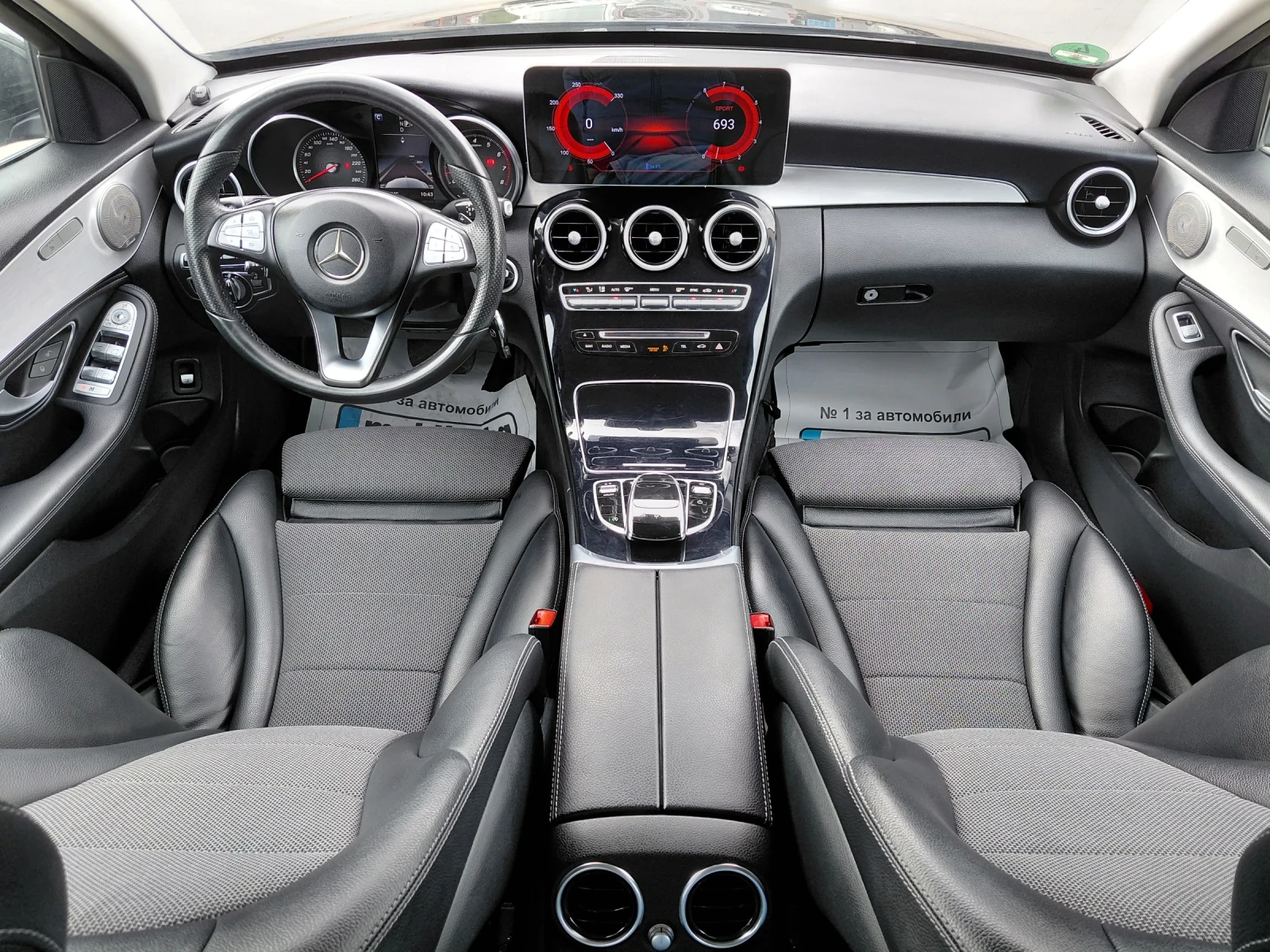 Mercedes-Benz C 200 AMG Distronic Android Euro-6 - изображение 7