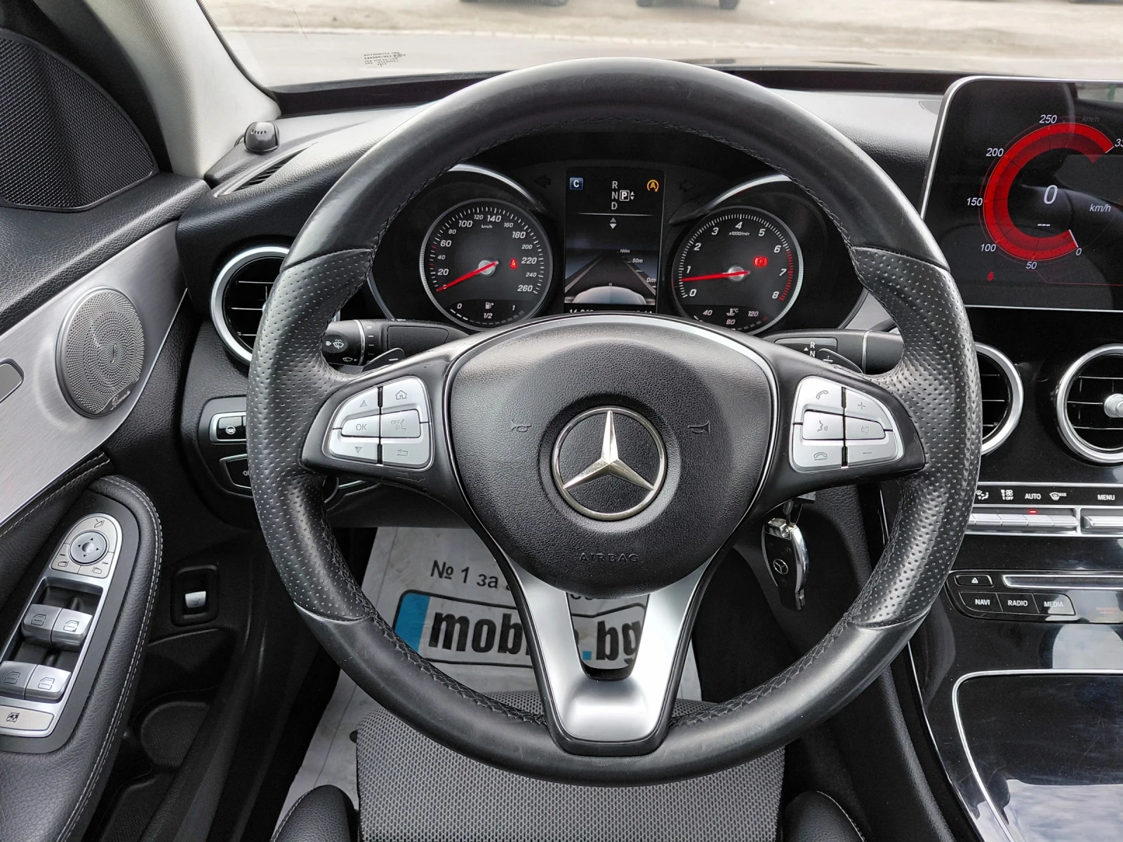 Mercedes-Benz C 200 AMG Distronic Android Euro-6 | Mobile.bg   11