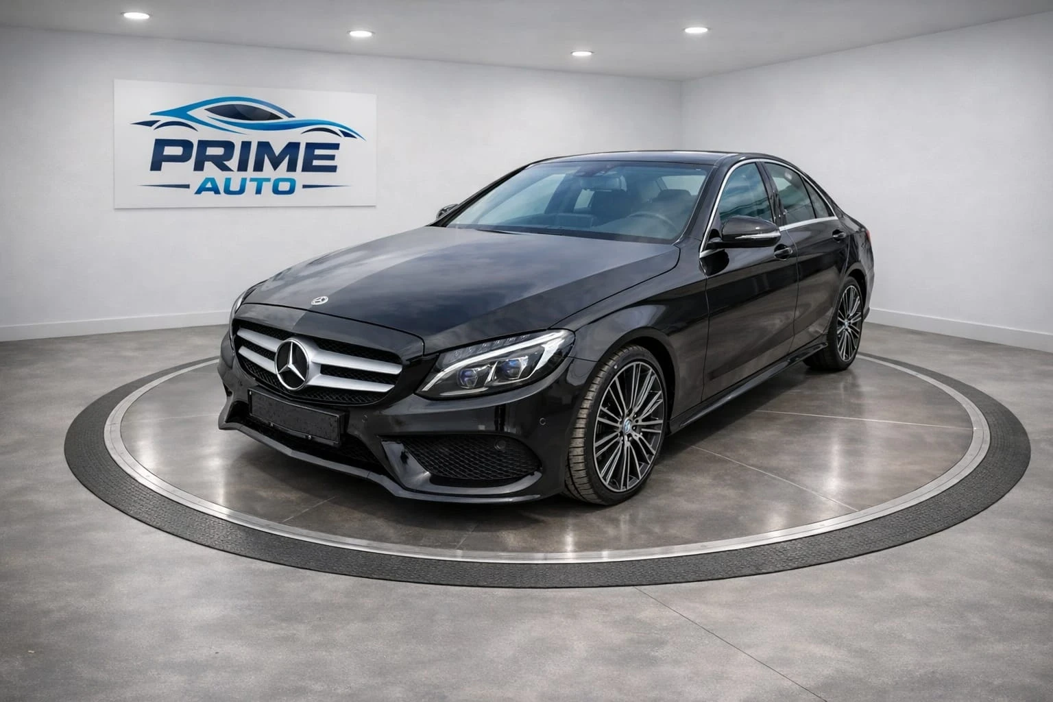 Mercedes-Benz C 200 AMG Distronic Android Euro-6, снимка 3 - Автомобили и джипове - 51919006