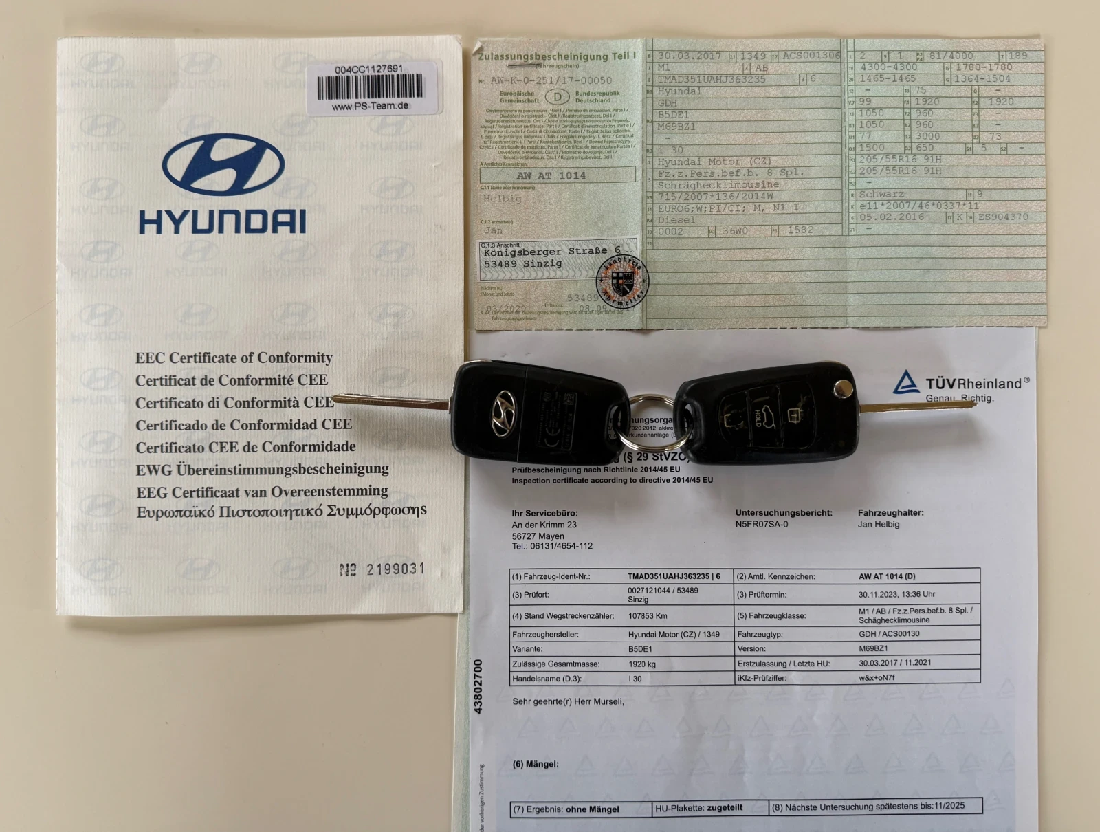 Hyundai I30 1.6CRDi, LED, * 118 000* KTEO, COC, Full Extra!  | Mobile.bg   15