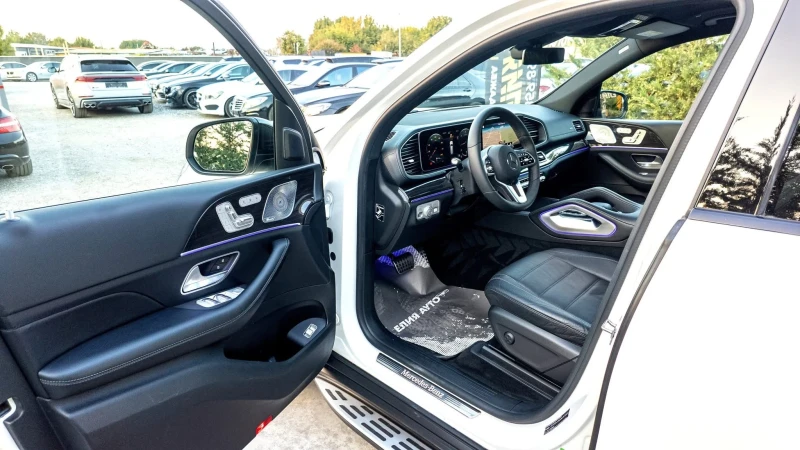 Mercedes-Benz GLS 350 D 4 MATIC 7-МЕСТЕН FULL AMG LINE ЛИЗИНГ 100% , снимка 11 - Автомобили и джипове - 52092861