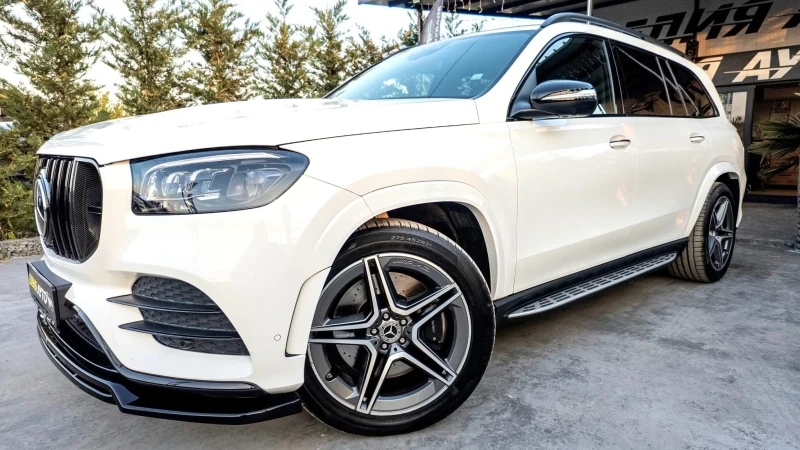 Mercedes-Benz GLS 350 D 4 MATIC 7-МЕСТЕН FULL AMG LINE ЛИЗИНГ 100% , снимка 4 - Автомобили и джипове - 52092861