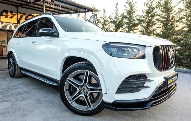 Mercedes-Benz GLS 350 D 4 MATIC 7-МЕСТЕН FULL AMG LINE ЛИЗИНГ 100% , снимка 2 - Автомобили и джипове - 52092861
