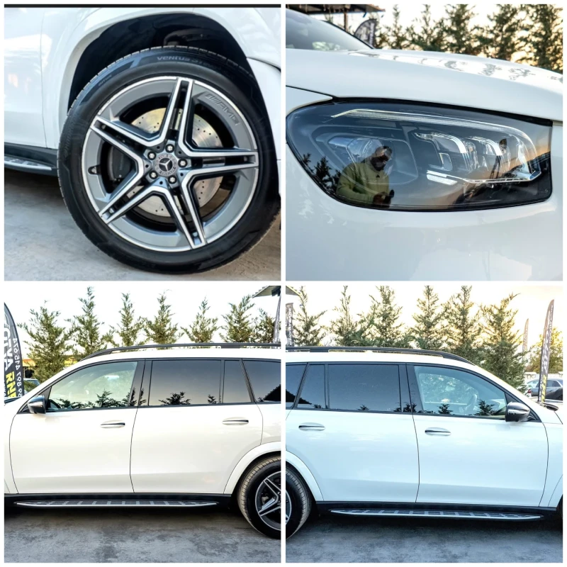Mercedes-Benz GLS 350 D 4 MATIC 7-МЕСТЕН FULL AMG LINE ЛИЗИНГ 100% , снимка 17 - Автомобили и джипове - 52092861