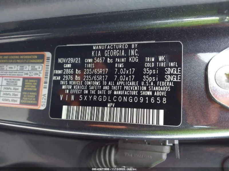 Kia Sorento 2.5l Lx, снимка 9 - Автомобили и джипове - 53237347