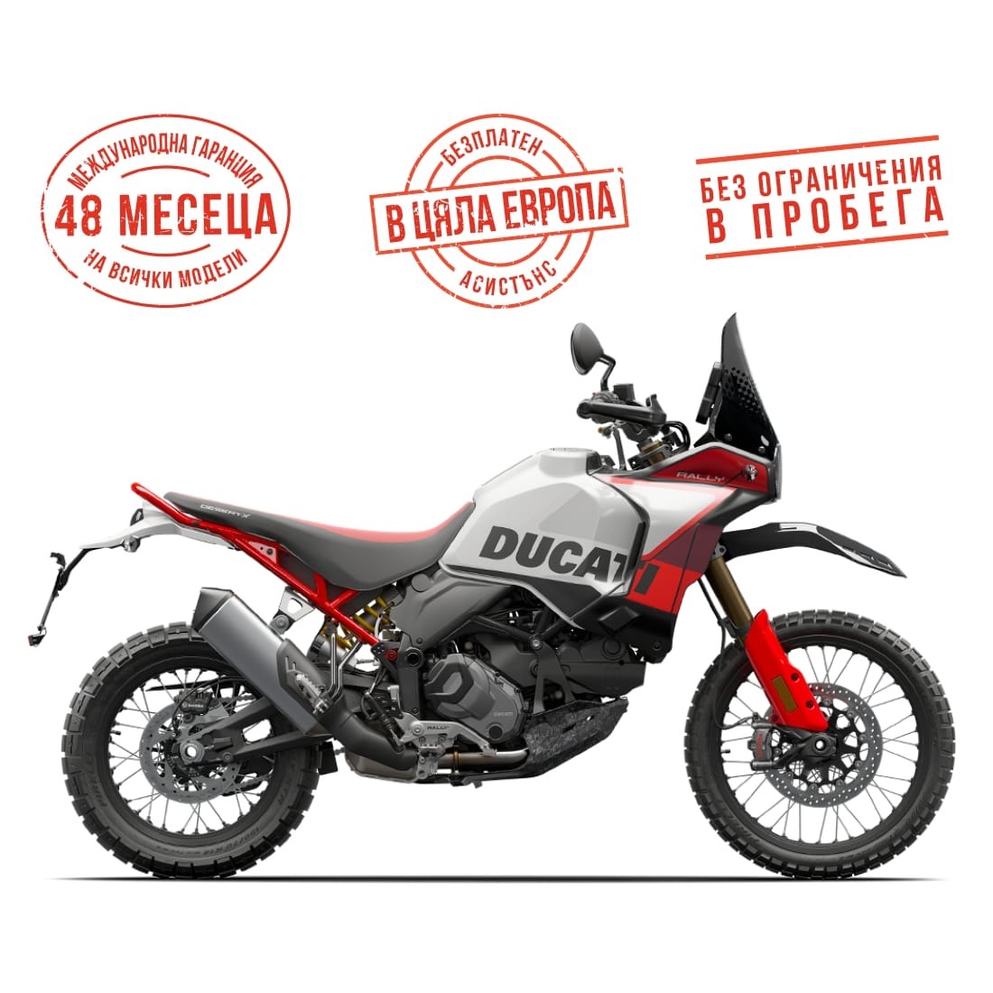 Ducati HM DESERTX RALLY LIVERY - изображение 1