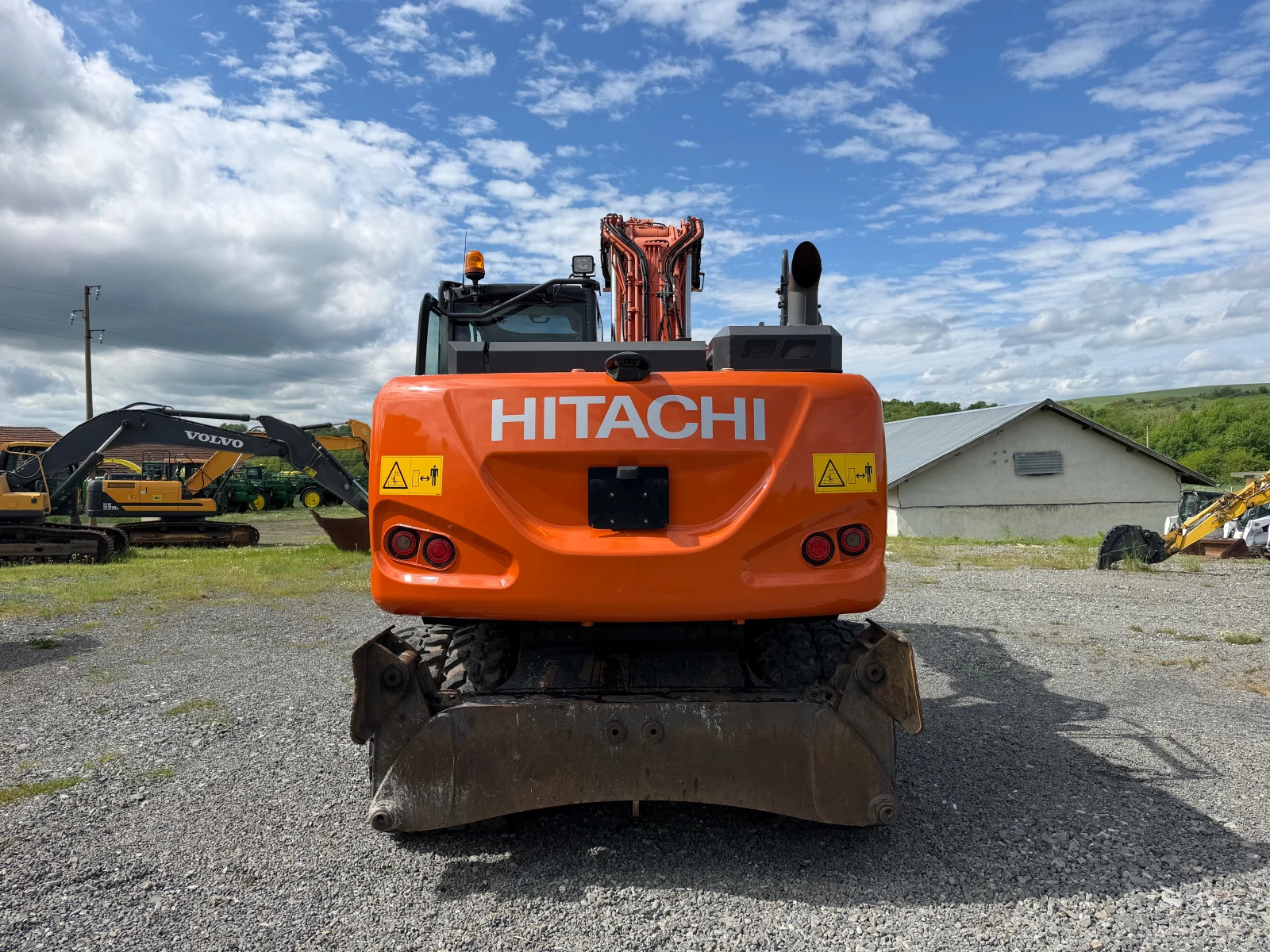 Багер Hitachi ZX 190 W-6 ЛИЗИНГ, снимка 6 - Индустриална техника - 53931369