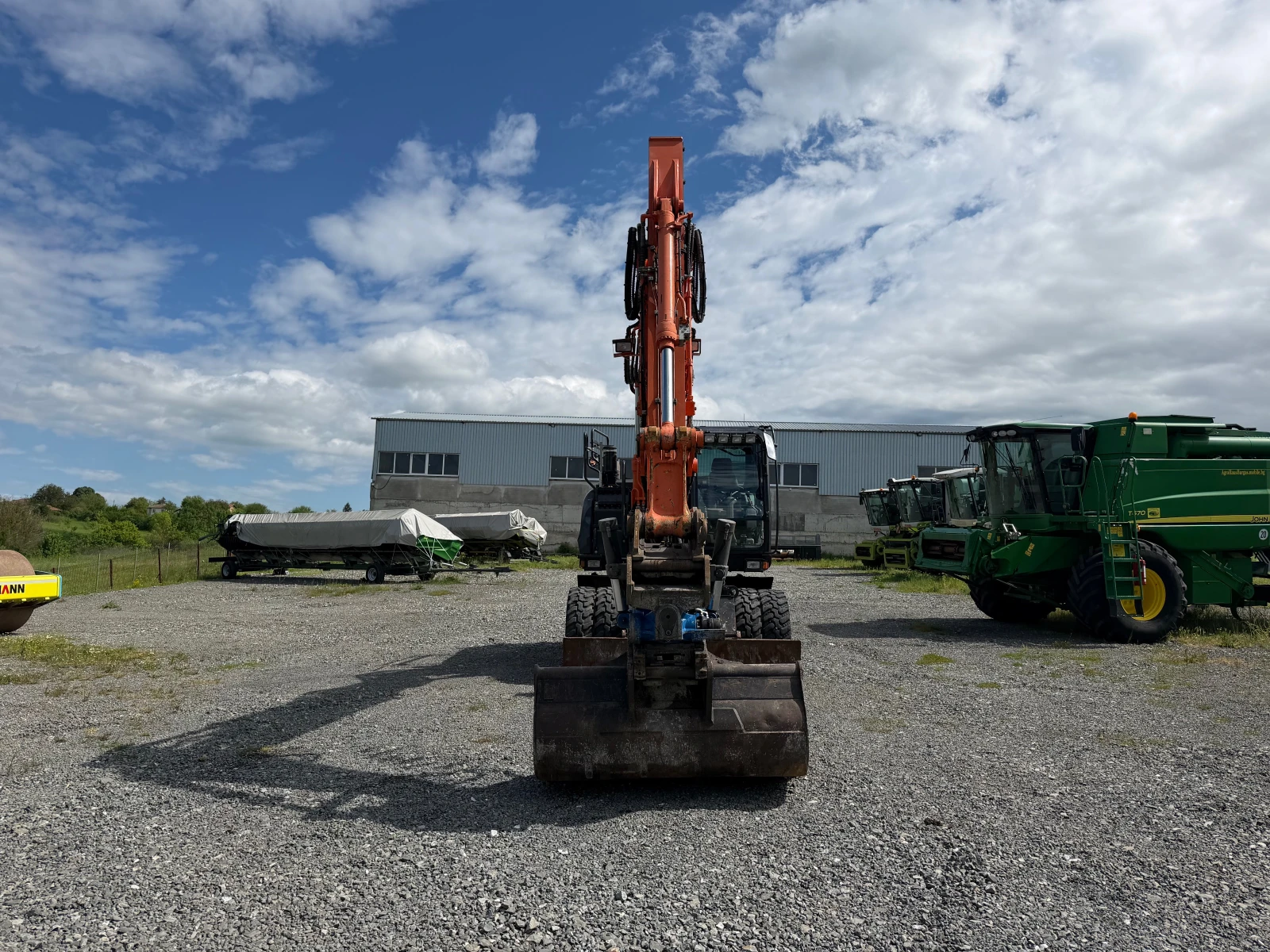 Багер Hitachi ZX 190 W-6 ЛИЗИНГ, снимка 2 - Индустриална техника - 53931369