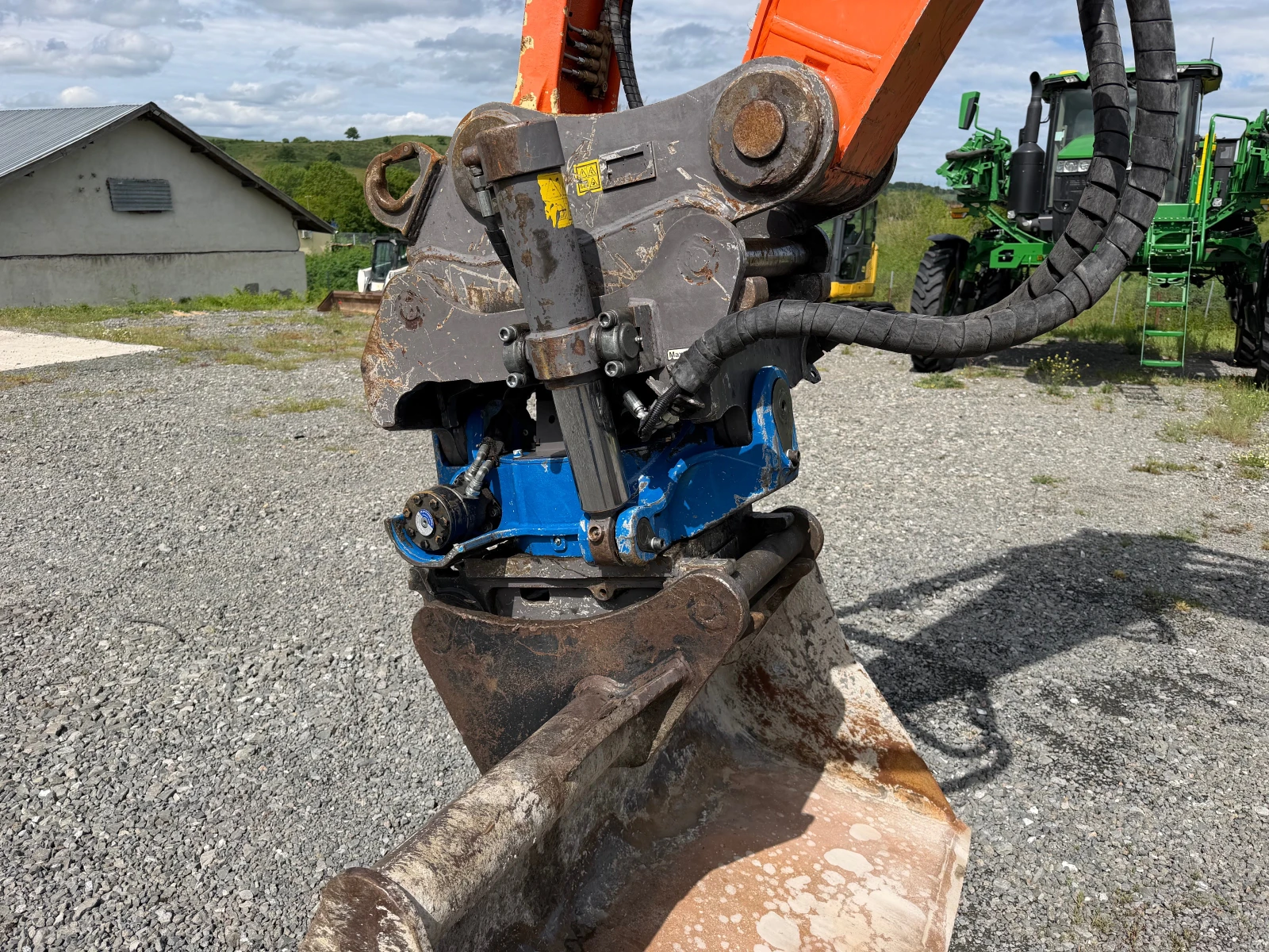 Багер Hitachi ZX 190 W-6 ЛИЗИНГ, снимка 11 - Индустриална техника - 53931369