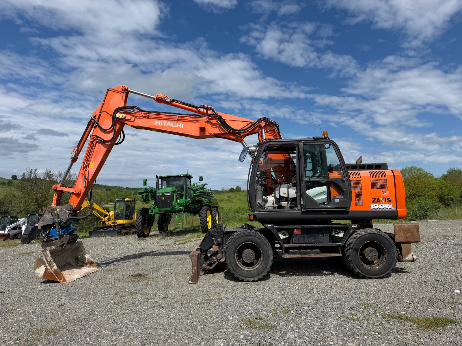 Багер Hitachi ZX 190 W-6 ЛИЗИНГ, снимка 4 - Индустриална техника - 53931369