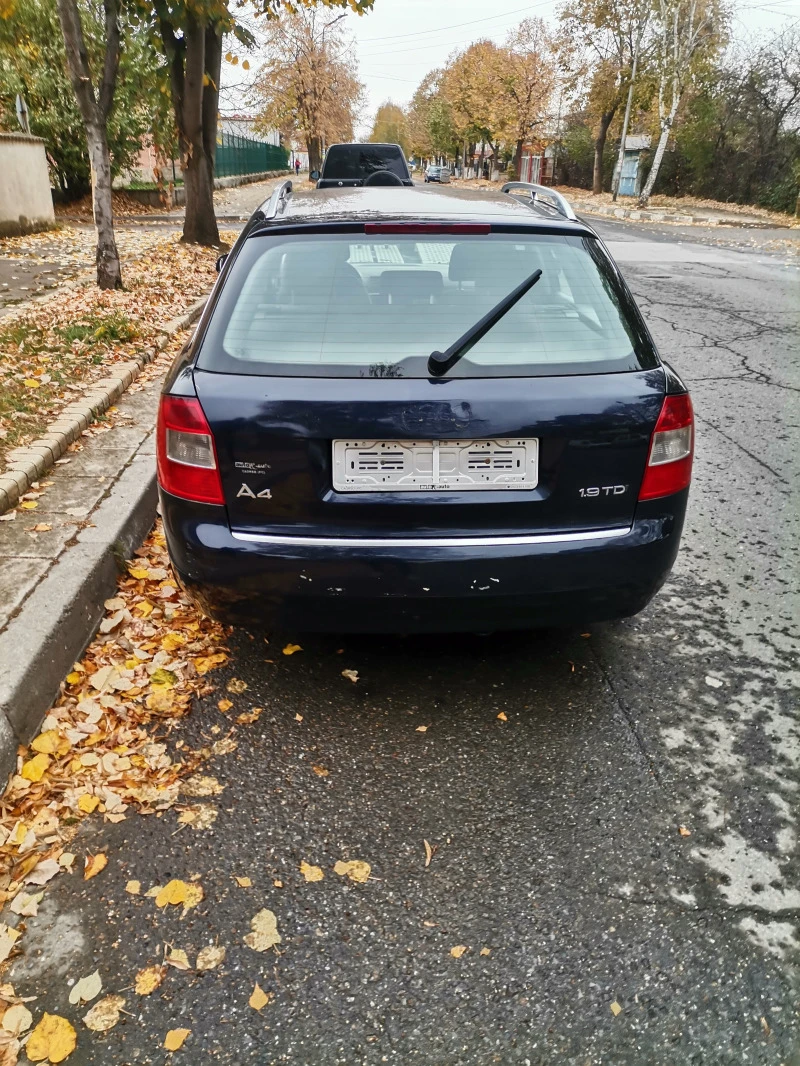 Audi A4 1.9tdi, снимка 4 - Автомобили и джипове - 40455003