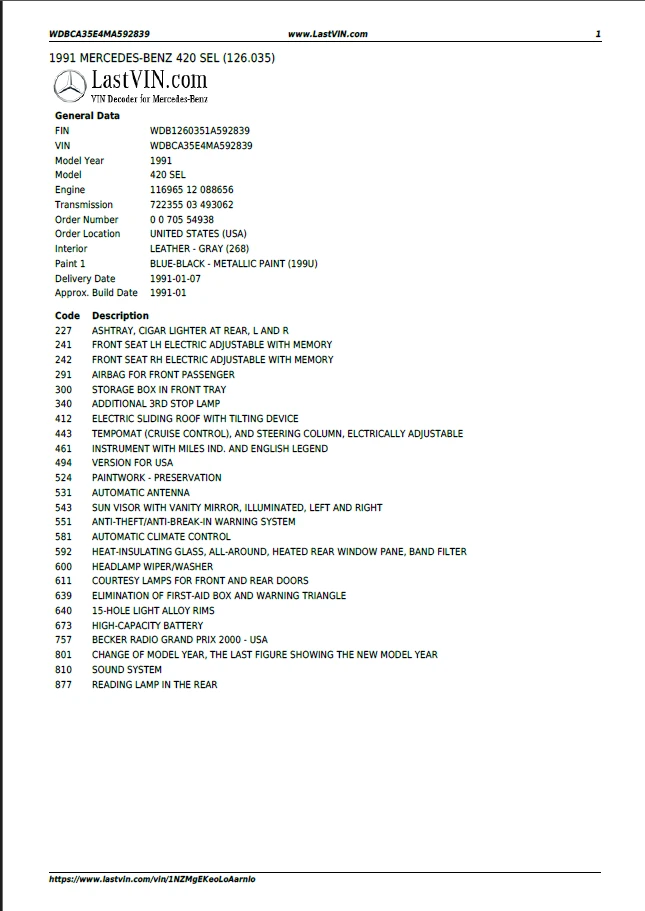 Mercedes-Benz 420 SEL, снимка 16 - Автомобили и джипове - 53905883