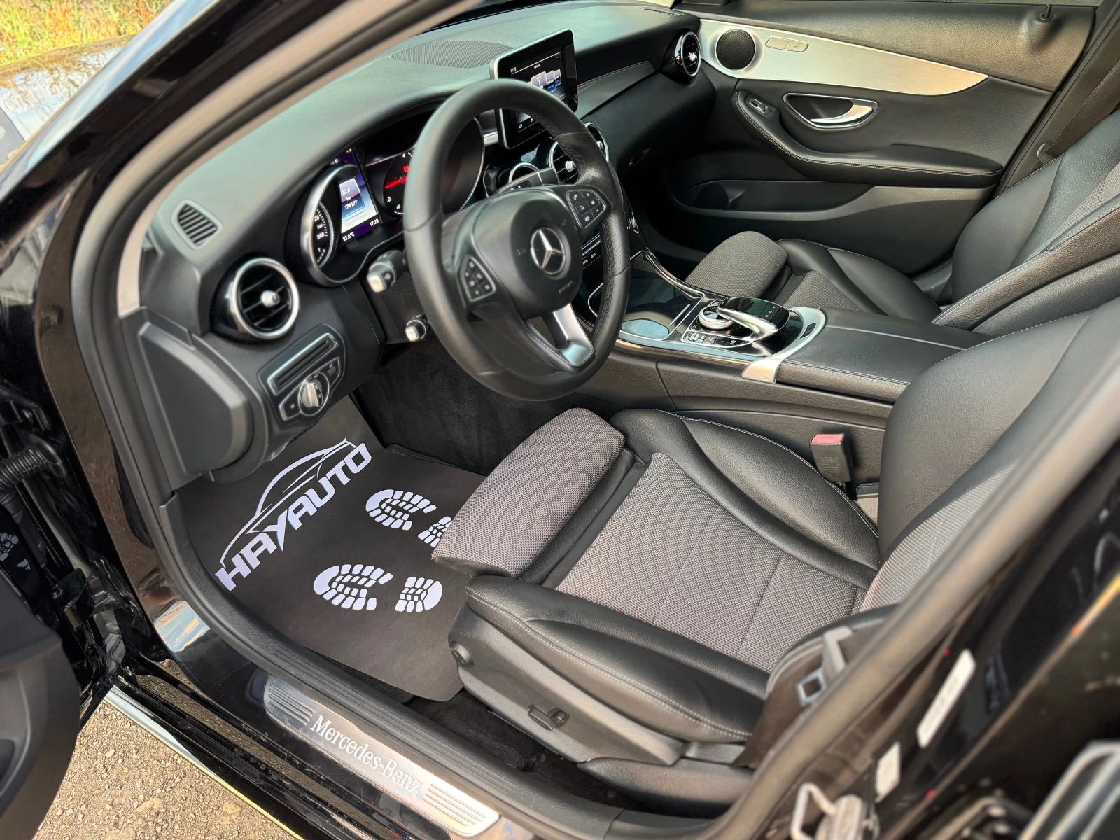 Mercedes-Benz C 220 BlueTEC= BRABUS= 9G-TRONIC= AMBIENT= BLIND SPOT=  - изображение 9