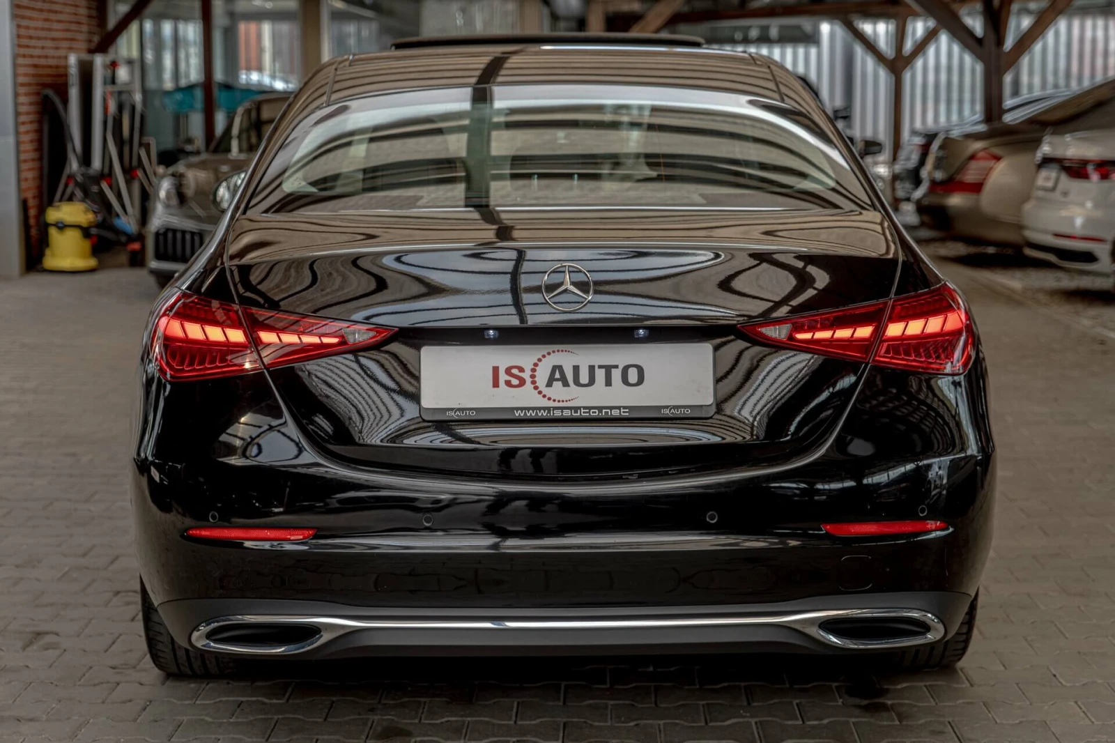 Mercedes-Benz C 200 d/Подгрев/Шибедах/Ambient/MBUX, снимка 4 - Автомобили и джипове - 53998624