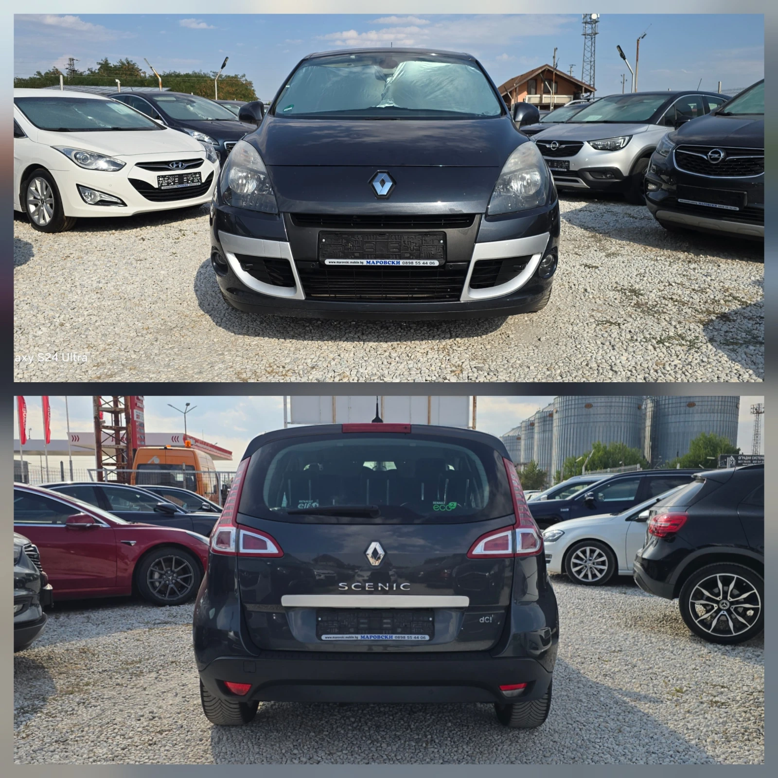 Renault Scenic 1.5 DCI NAVI/CAMERA/CRUIZE CONTROL/ЩОРИ/КОЖА-ПЛАТ, снимка 2 - Автомобили и джипове - 55807746