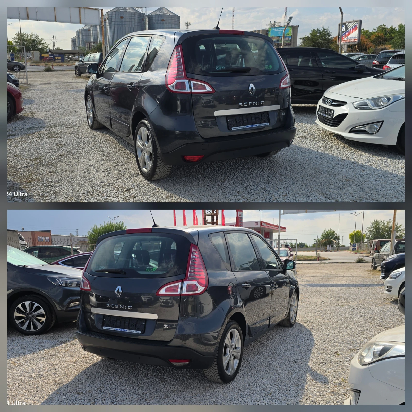 Renault Scenic 1.5 DCI NAVI/CAMERA/CRUIZE CONTROL/ЩОРИ/КОЖА-ПЛАТ, снимка 4 - Автомобили и джипове - 55807746