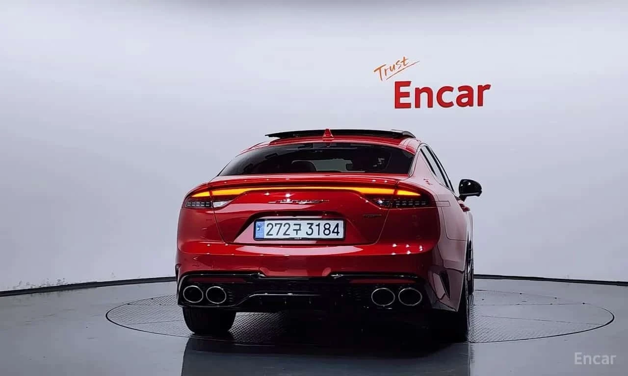 Kia Stinger * 3.3 GT Masters Turbo Package * Обдухване * Пано , снимка 4 - Автомобили и джипове - 56195841