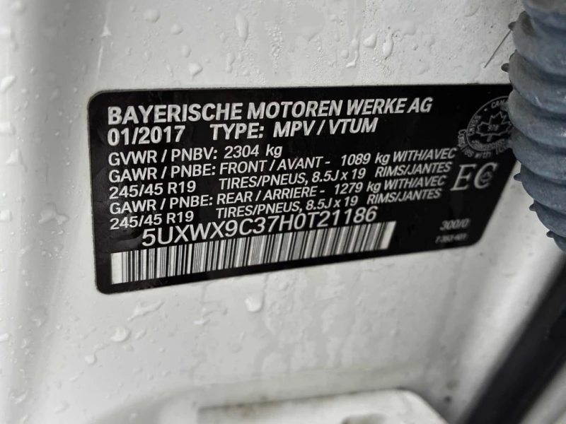 BMW X3 * xDrive28i * CARFAX * БЕЗ ПЪРВОНАЧАЛНА ВНОСКА, снимка 13 - Автомобили и джипове - 53031307