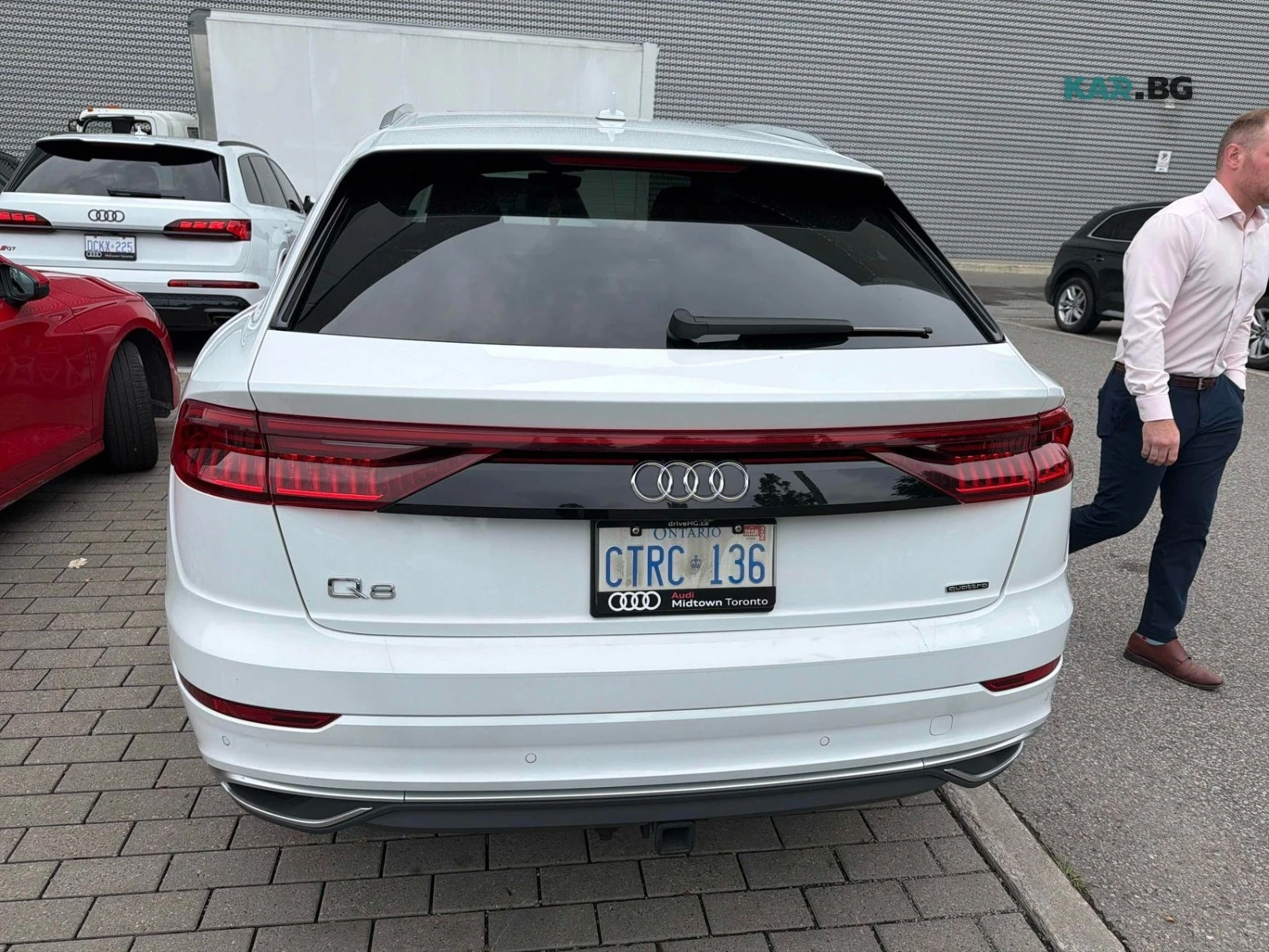 Audi Q8 TECHNIK Автокредит Цена до България, снимка 4 - Автомобили и джипове - 55790185