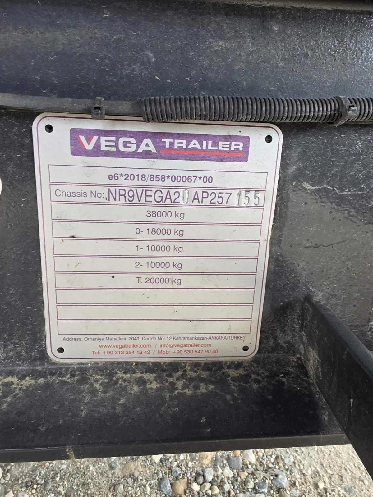 Полуремарке Vega Trailer Ново, неизползвоно!!!, снимка 16 - Ремаркета - 55053237