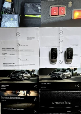Mercedes-Benz C 220 * FULL* AMG* 4MATIC* BURMESTER* NIGHT PACKAGE* , снимка 17