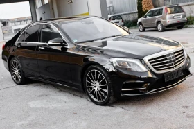 Mercedes-Benz S 500 AMG/3xTV/ДИСТРОНИК/ПОДГРЕВ/МАСАЖ/ОБДУХ/ПАНО/FULL , снимка 3