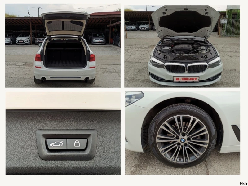 BMW 520 d* Sport Line* 8 ZF* NAVI* КОЖА* LED* EURO 6C* , снимка 17 - Автомобили и джипове - 48911676