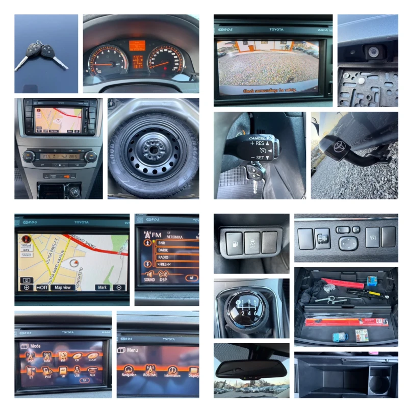 Toyota Avensis 2.0VVT-i,  Бензин, 152Hp, Навигация, 2компл.Джанти, снимка 17 - Автомобили и джипове - 52818089