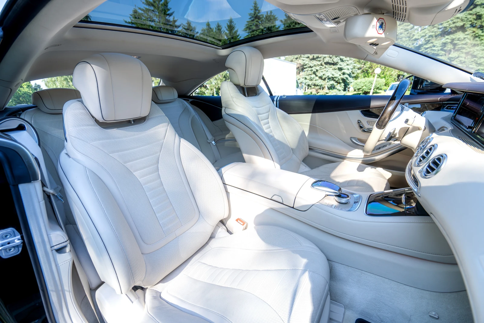 Mercedes-Benz S 500 Coupe, SWAROWSKI, AMG PACK, 360, ,  | Mobile.bg   13