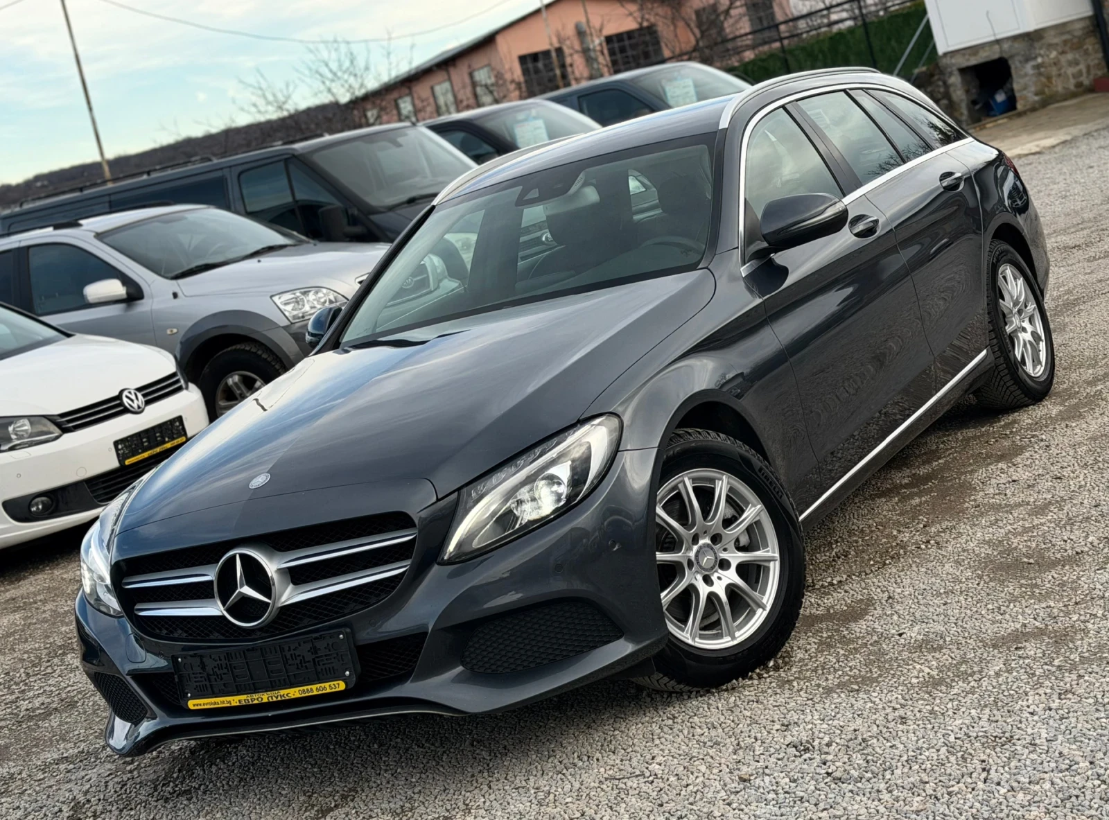 Mercedes-Benz C 220 2.2CDI 170кс 6с НАВИ КОЖА ПОДГРЕВ BURMESTER  - изображение 3