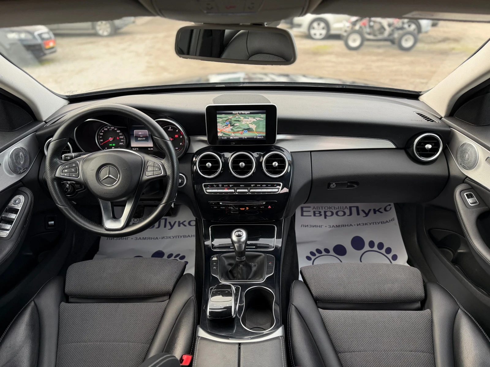 Mercedes-Benz C 220 2.2CDI 170кс 6с НАВИ КОЖА ПОДГРЕВ BURMESTER  - изображение 10