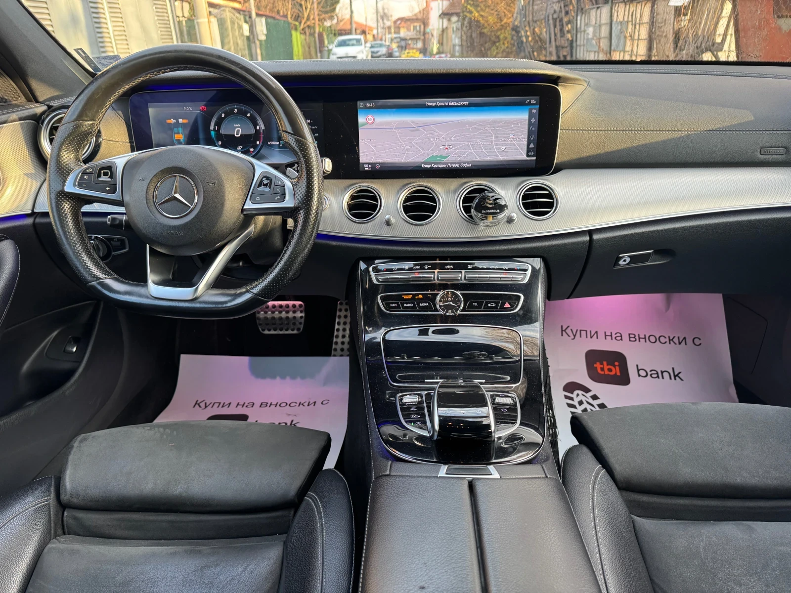 Mercedes-Benz E 220 CDi AMG, снимка 13 - Автомобили и джипове - 54141637