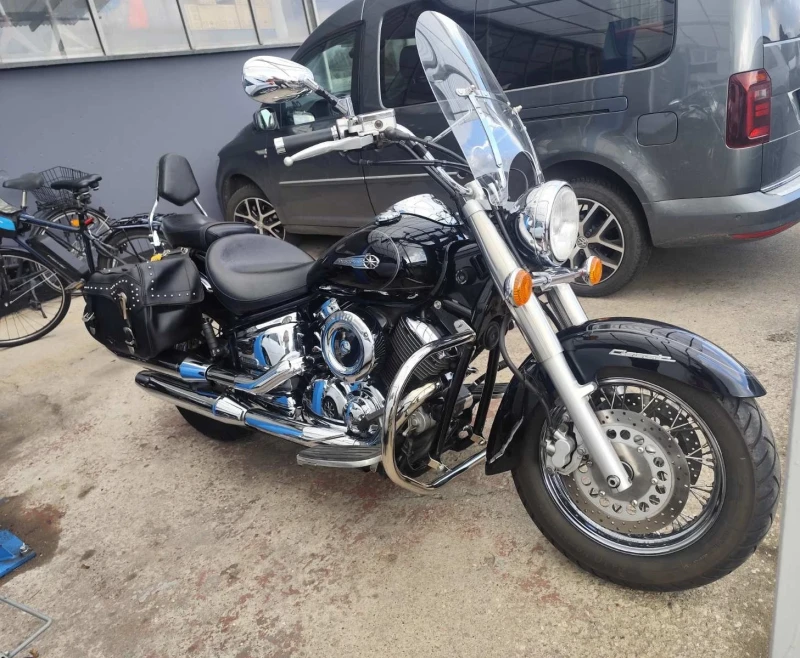 Yamaha Drag Star 1100cc, 2007г, Германия, регистрация, 36х.км, снимка 4 - Мотоциклети и мототехника - 50277351