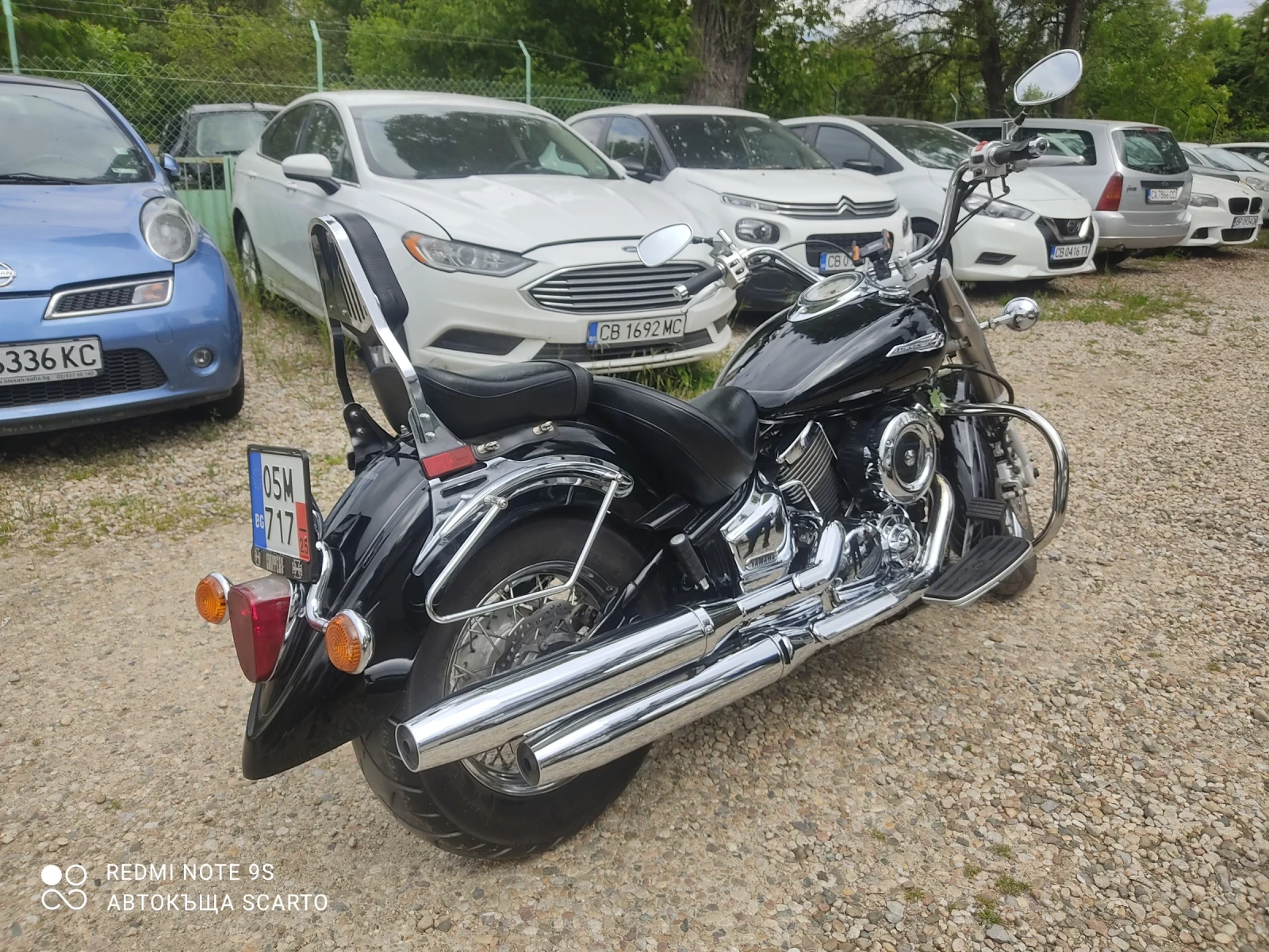 Yamaha Drag Star 1100cc, 2007г, Германия, регистрация, 36х.км - изображение 7