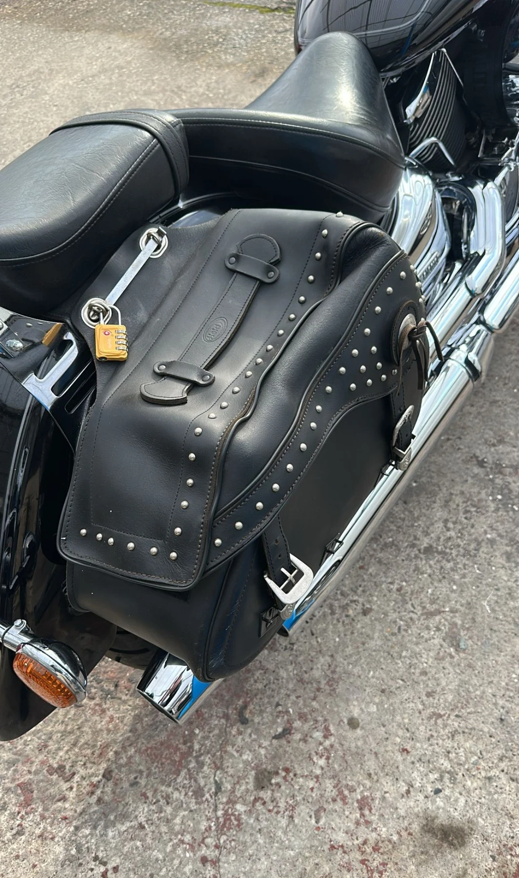 Yamaha Drag Star 1100cc, 2007г, Германия, регистрация, 36х.км - изображение 9