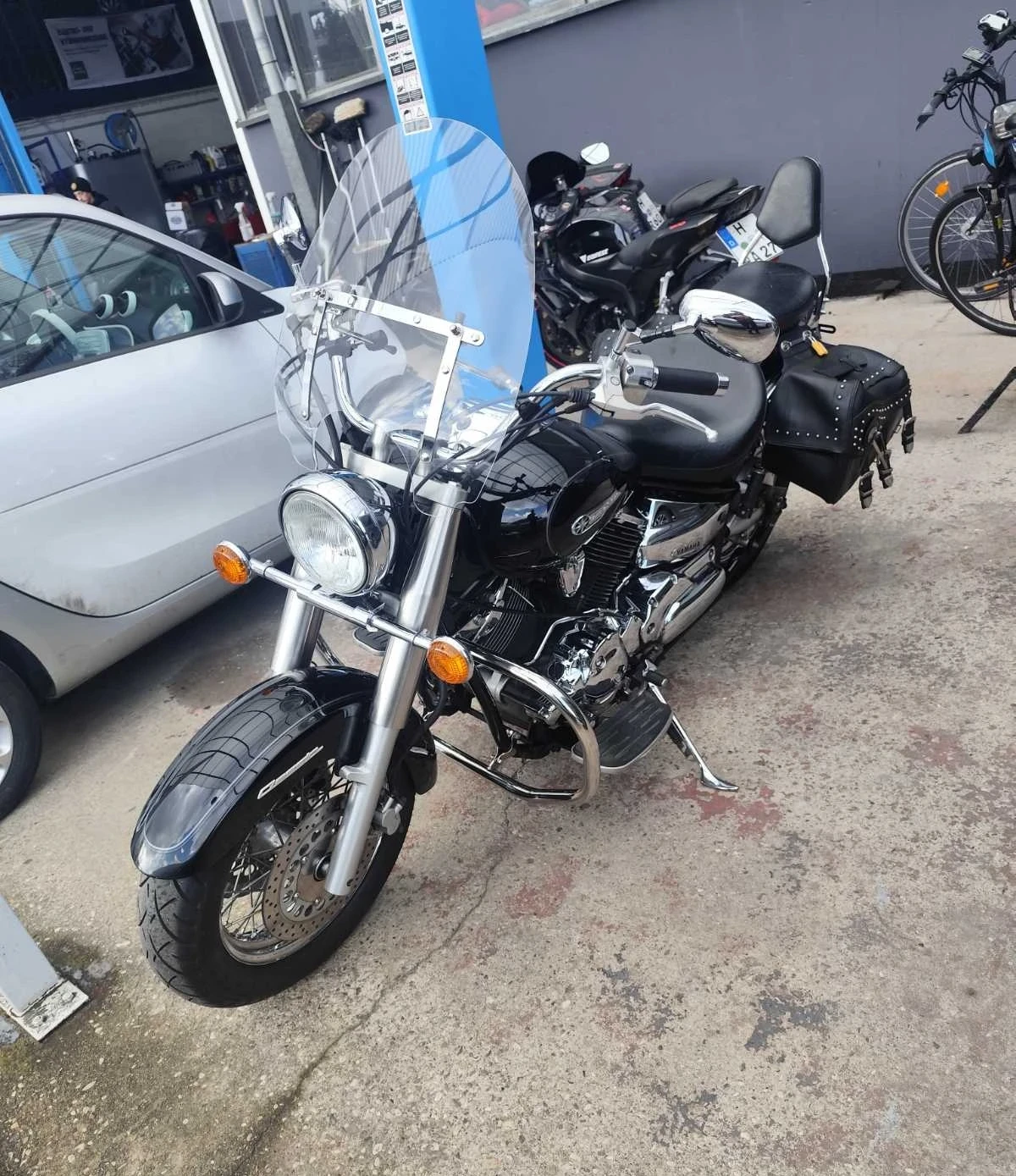 Yamaha Drag Star 1100cc, 2007г, Германия, регистрация, 36х.км - изображение 5