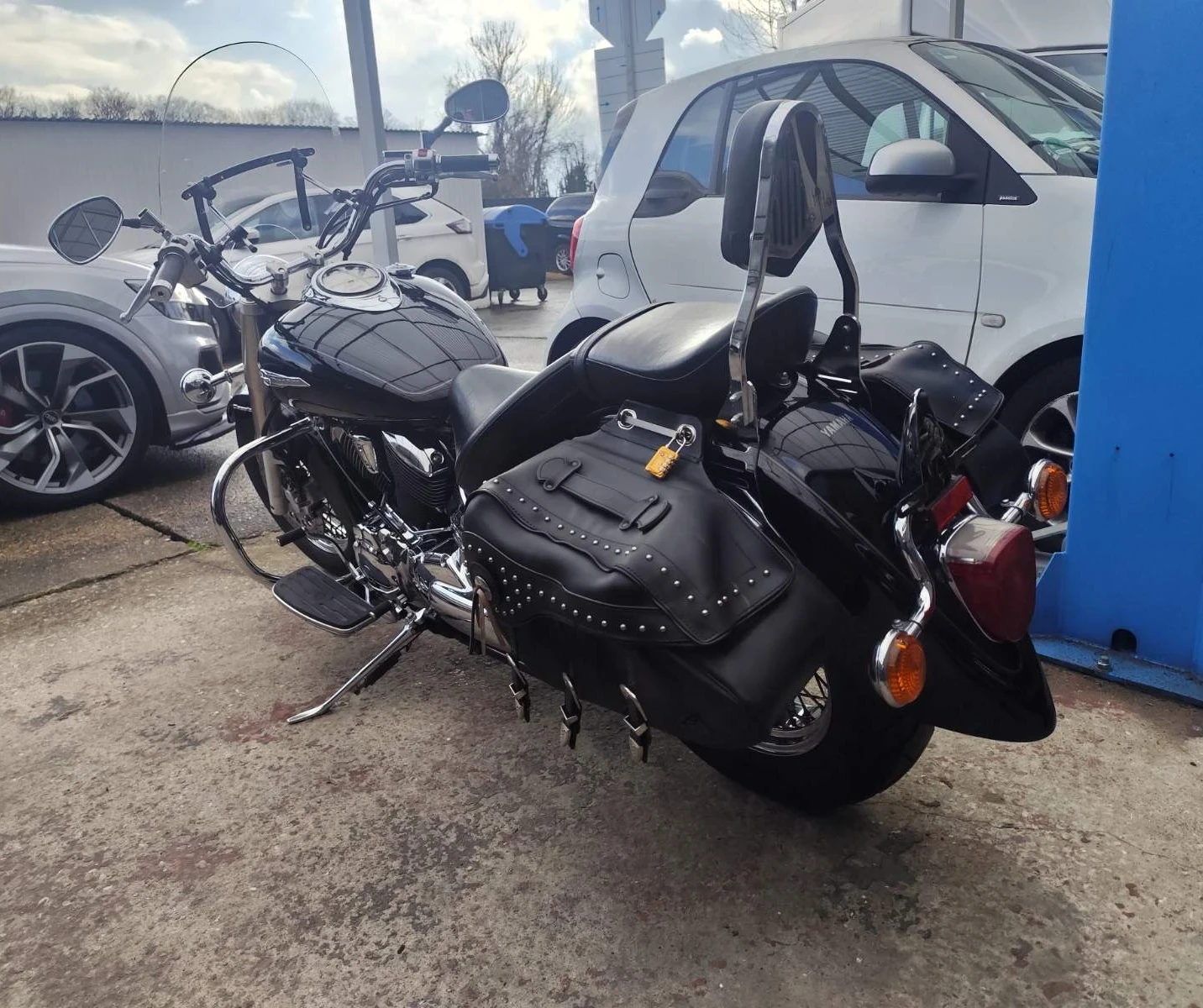 Yamaha Drag Star 1100cc, 2007г, Германия, регистрация, 36х.км - изображение 4